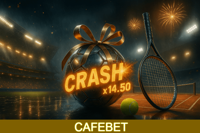 Jogue Crash e ganhe alto na CAFEBET!